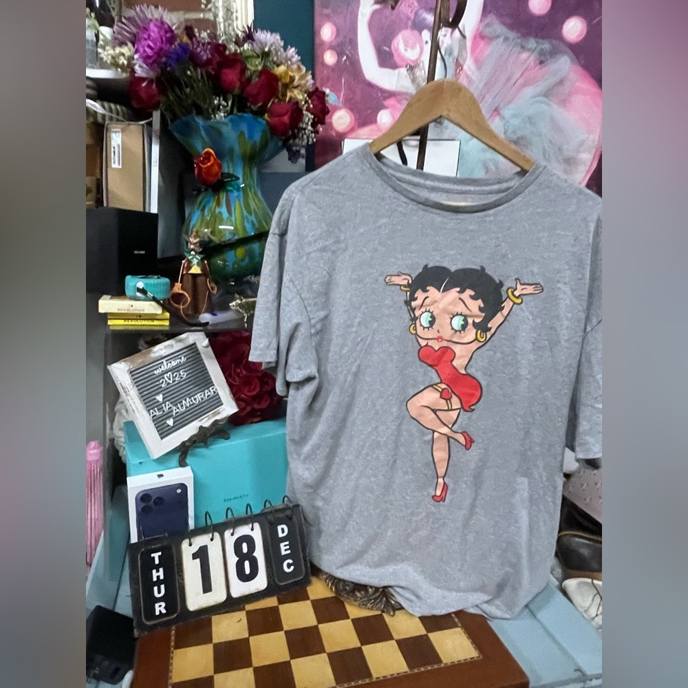 Betty Boop Y2K Cartoon Cute Tee